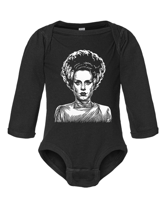 The Bride Baby Onesie